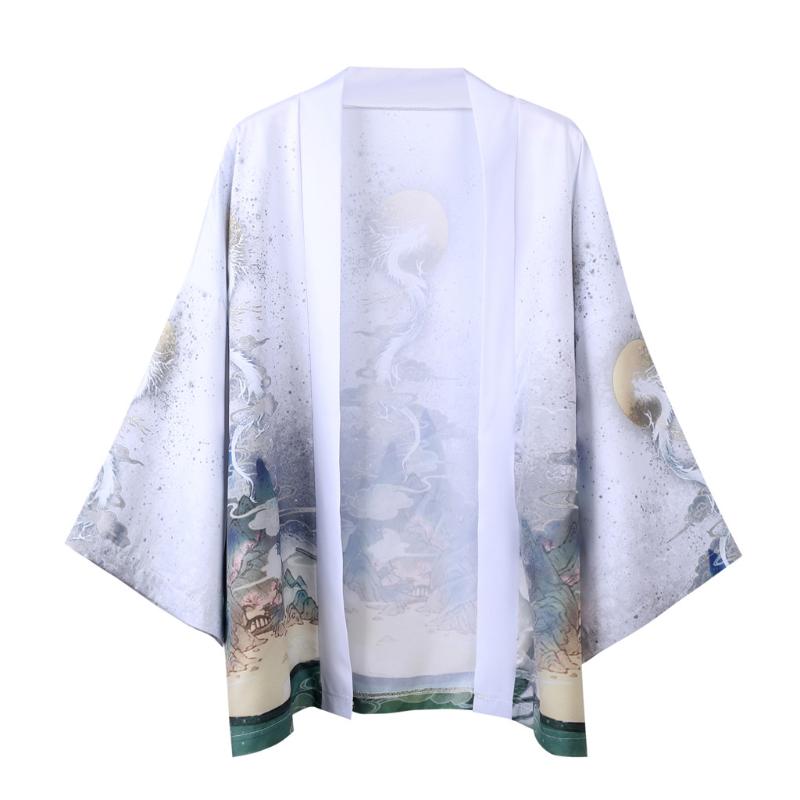 Women Harajuku Cardigan Japanese Kimono Summer Digital Printed Loose Shirt Tops Casual Woman Man Kimonos Coat Beach Blouse, White
Women Harajuku Cardigan Japanese Kimono Summer Digital Printed Loose Shirt Tops Casual Woman Man Kimonos Coat Beach Blouse, White