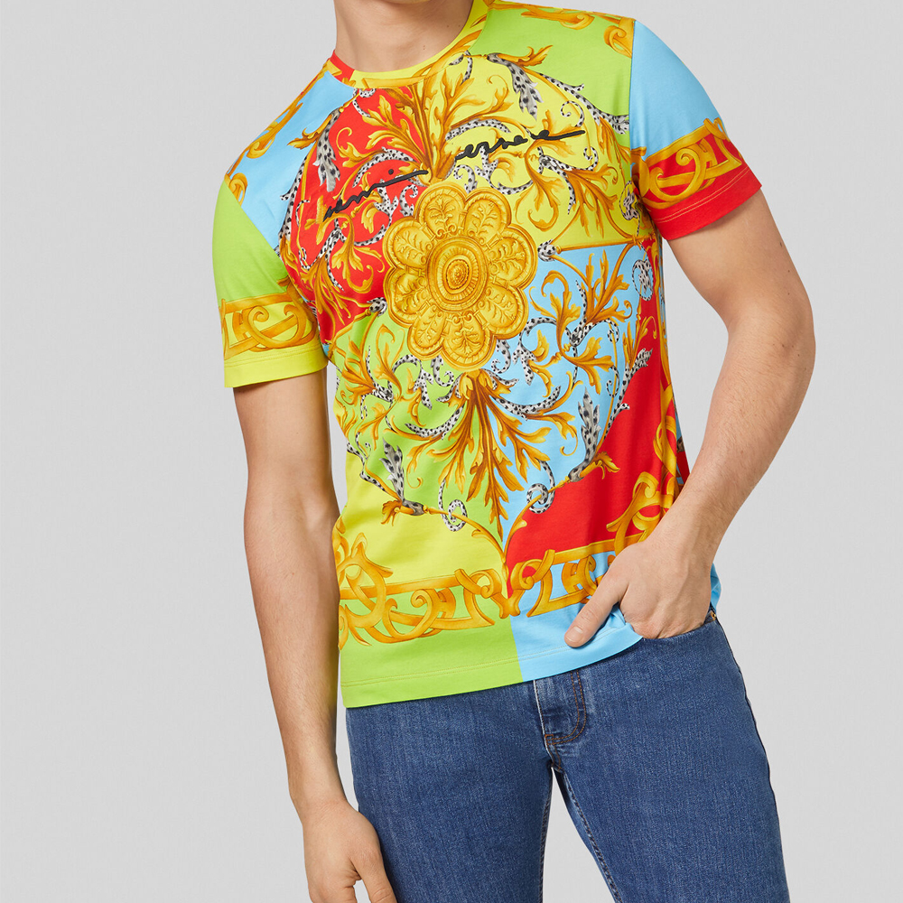 SUMMER CAPSULE PRINT T-SHIRT Men Designer T shirts Funny T-shirts Slim Fit Unisex T-Shirt Best Versions, Multi
SUMMER CAPSULE PRINT T-SHIRT Men Designer T shirts Funny T-shirts Slim Fit Unisex T-Shirt Best Versions, Multi