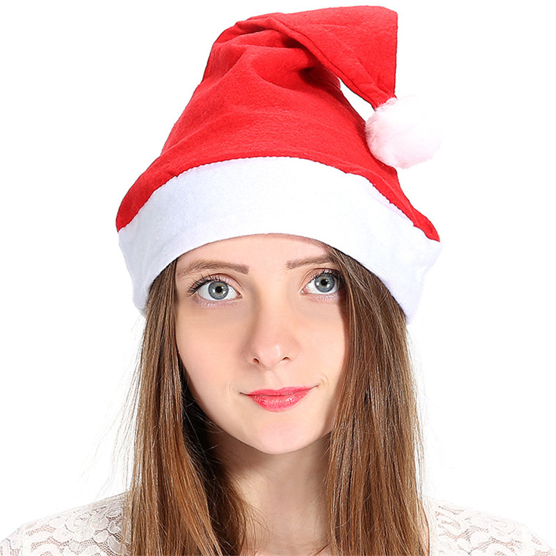 Santa hat winter warm christmas cap high-grade plush adult children hat to increase thickening big ball soft plush Christmas
Santa hat winter warm christmas cap high-grade plush adult children hat to increase thickening big ball soft plush Christmas