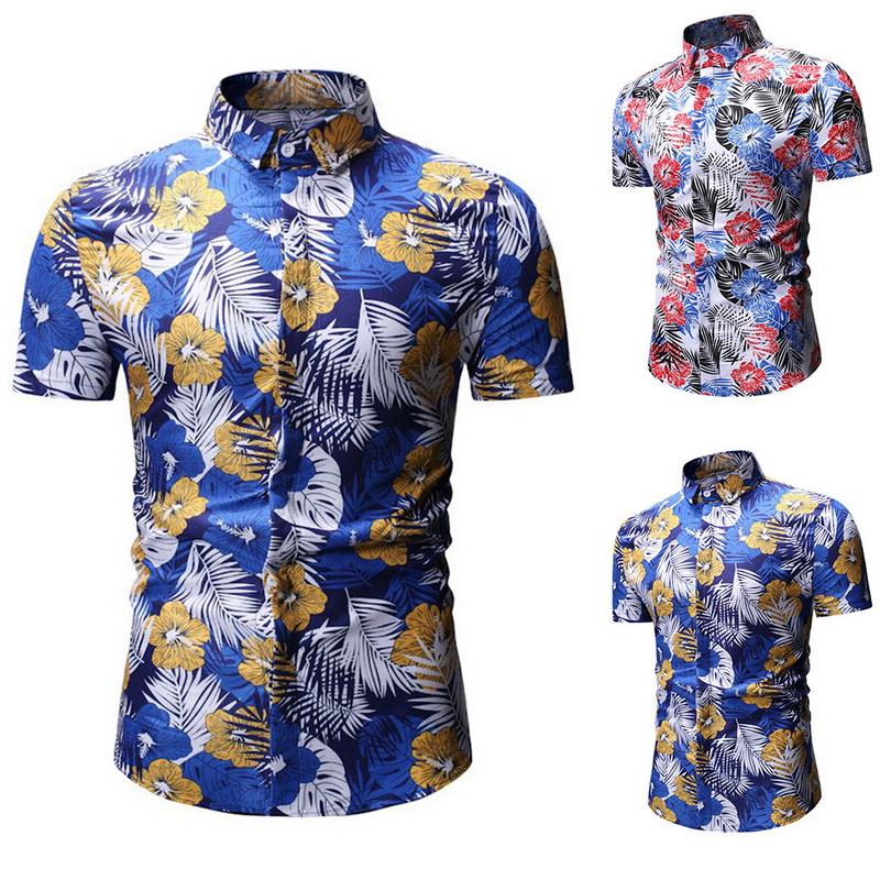 2020 Mens Shirt New Fashion Summer Casual Men' Slim Fit Short Sleeve Printed Stand Collar Button Shirt Top Blouse Homme Camisas, G blue
2020 Mens Shirt New Fashion Summer Casual Men' Slim Fit Short Sleeve Printed Stand Collar Button Shirt Top Blouse Homme Camisas, G blue