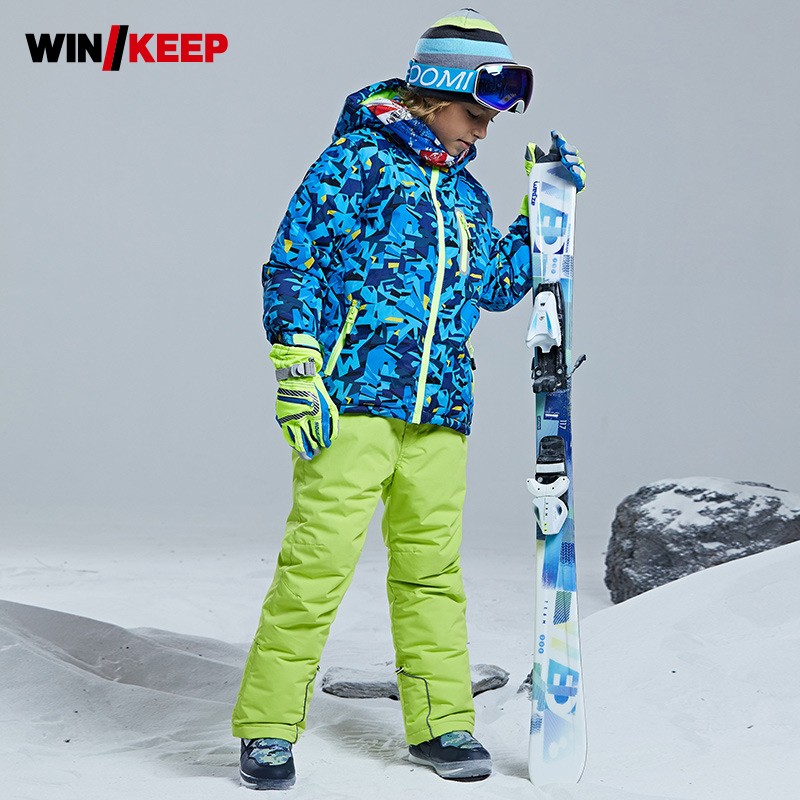 Winter Outdoor Boys Snowboarding Set Filling Thick Warm Skiing Suits Kids Floral Printed Hoody Windbprood Waterproof Tracksuit
Winter Outdoor Boys Snowboarding Set Filling Thick Warm Skiing Suits Kids Floral Printed Hoody Windbprood Waterproof Tracksuit