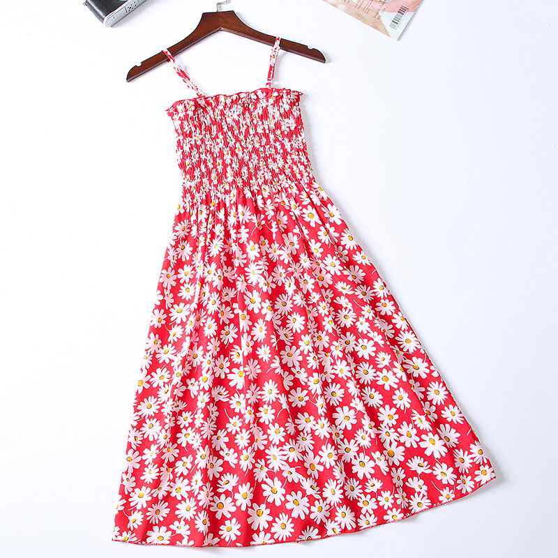29 Color Summer Women Floral Dress 2020 Femail Sleeveless Slim Cotton Spaghetti Strap Print Dress Women Strapless Fashion, Style 11
29 Color Summer Women Floral Dress 2020 Femail Sleeveless Slim Cotton Spaghetti Strap Print Dress Women Strapless Fashion, Style 11