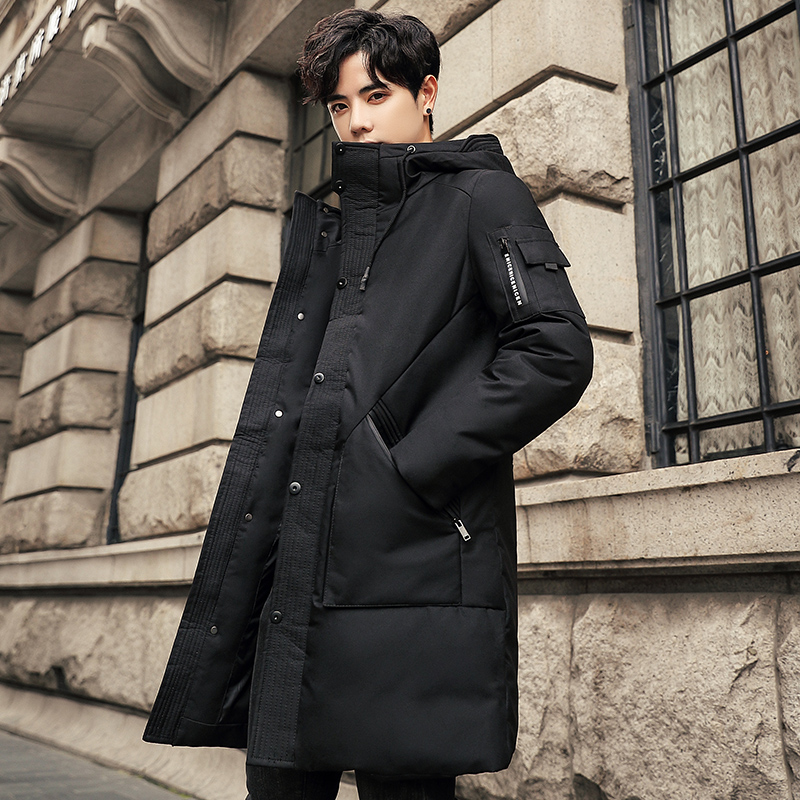 2020 New Winter Long Down Jacket Hooded Plus Size Thick High Quality Casual Fashion Long Parkas Winter Coat Men Brand Clothing, Black
2020 New Winter Long Down Jacket Hooded Plus Size Thick High Quality Casual Fashion Long Parkas Winter Coat Men Brand Clothing, Black