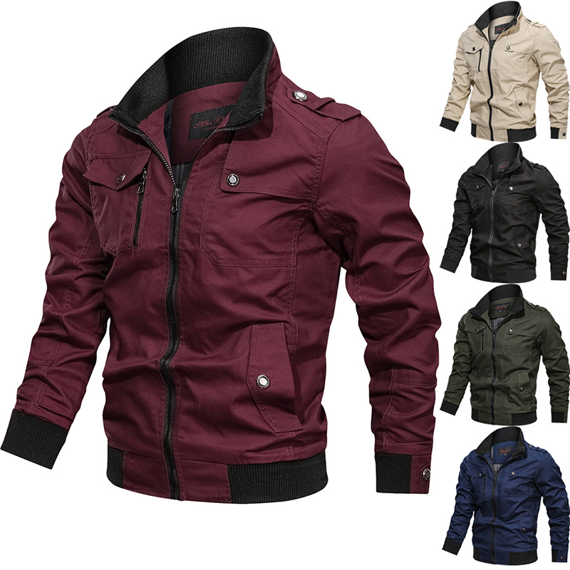 Men's Solid Color Jackets Spring Autumn Coats Lapel Jacket Zipper Outwear Silm Fit Clothing with Pocket Oversized, White
Men's Solid Color Jackets Spring Autumn Coats Lapel Jacket Zipper Outwear Silm Fit Clothing with Pocket Oversized, White
