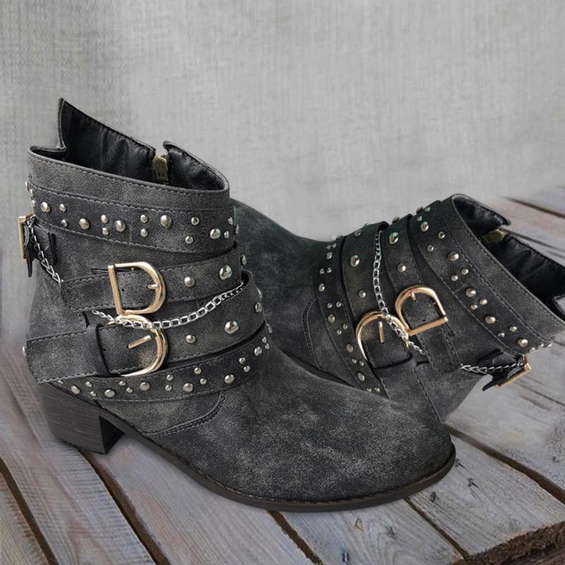 Women's Boots Fashion cowboy boots shoes Flat Chains Pearls Winter Shoes Women Ankle Cool Leather Motorcycles Boots#0813, Bk
Women's Boots Fashion cowboy boots shoes Flat Chains Pearls Winter Shoes Women Ankle Cool Leather Motorcycles Boots#0813, Bk