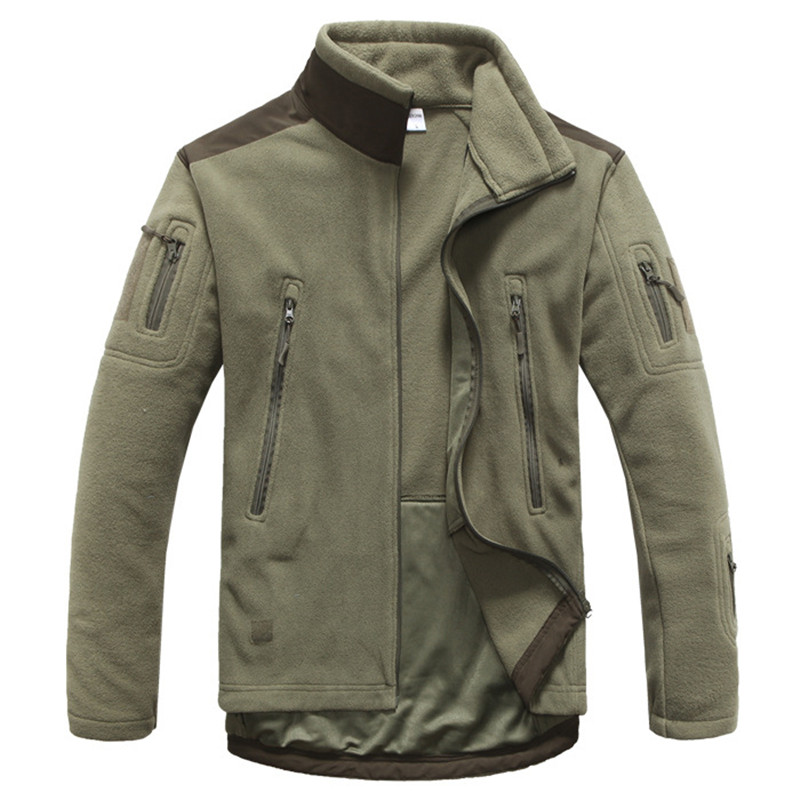 Men Fleece Thermal Tactics jacket outdoor Multi-pocket camping Polar outerwear Riding Soft shell coat New Army clothing, Black
Men Fleece Thermal Tactics jacket outdoor Multi-pocket camping Polar outerwear Riding Soft shell coat New Army clothing, Black