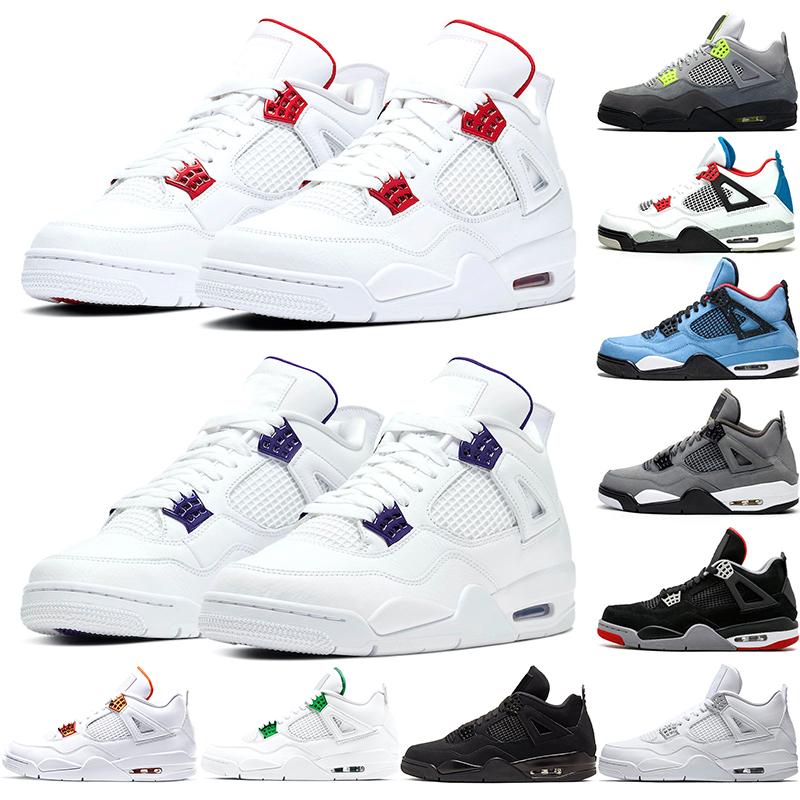 Top New Jumpman 4 Mens Womens Travis 4 4s SAIL Court Purple Bred Basketball Shoes FIBA Neon Black Cat trainers sneakers, Color 8
Top New Jumpman 4 Mens Womens Travis 4 4s SAIL Court Purple Bred Basketball Shoes FIBA Neon Black Cat trainers sneakers, Color 8