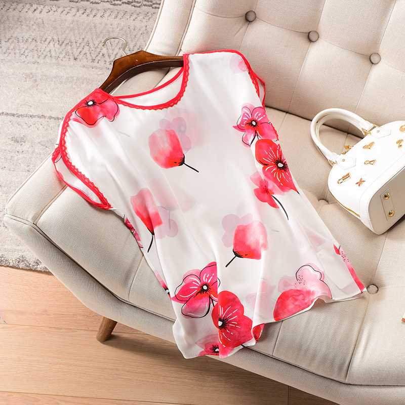 2020 Summer Women' Short Sleeves O Neck Floral Chiffon Shirts Female Shirt Blouse Tops A3581, As pic
2020 Summer Women' Short Sleeves O Neck Floral Chiffon Shirts Female Shirt Blouse Tops A3581, As pic