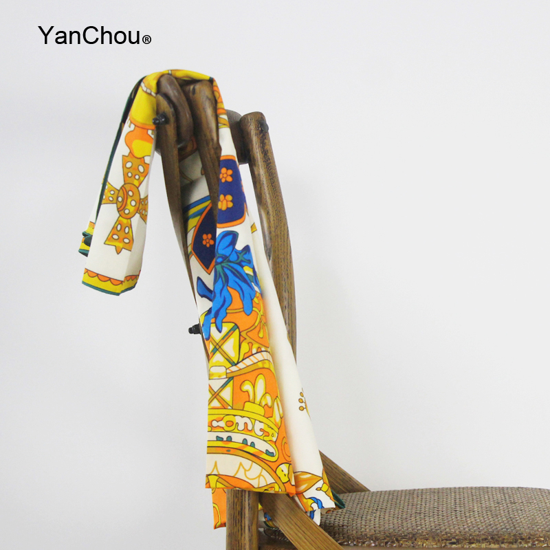 Large Square Silk Twill Scarf 130 Women Shawl Echarpe Vintage Woman Big Size Printed Scarves