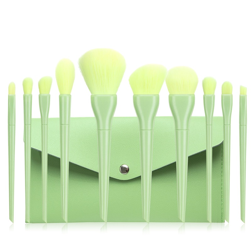 Candy Colors Makeup Brushes Set Professional Eyeshadow Eyebrow Foundation Powder Blush Blending Brushes Cosmetic Tool Juego De Brochas De Maquillaje W