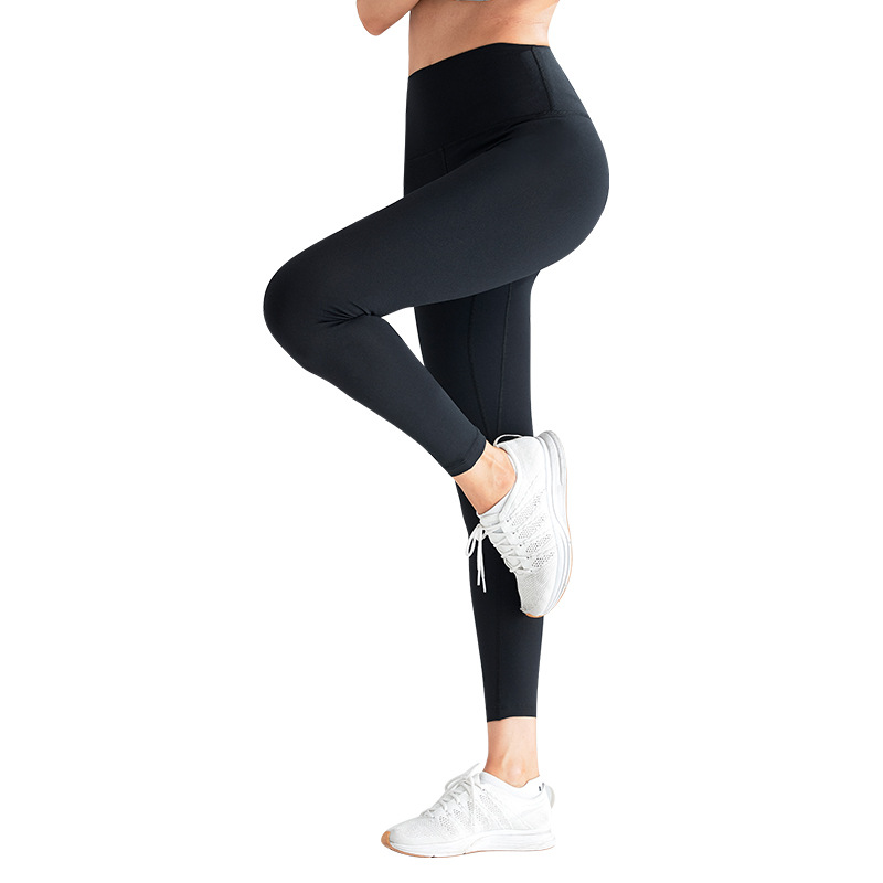 New Popular High Waist Yoga Pants Women Hip Belly Holding Solid Color Running Slim Fit Fitness Pants, Black
New Popular High Waist Yoga Pants Women Hip Belly Holding Solid Color Running Slim Fit Fitness Pants, Black