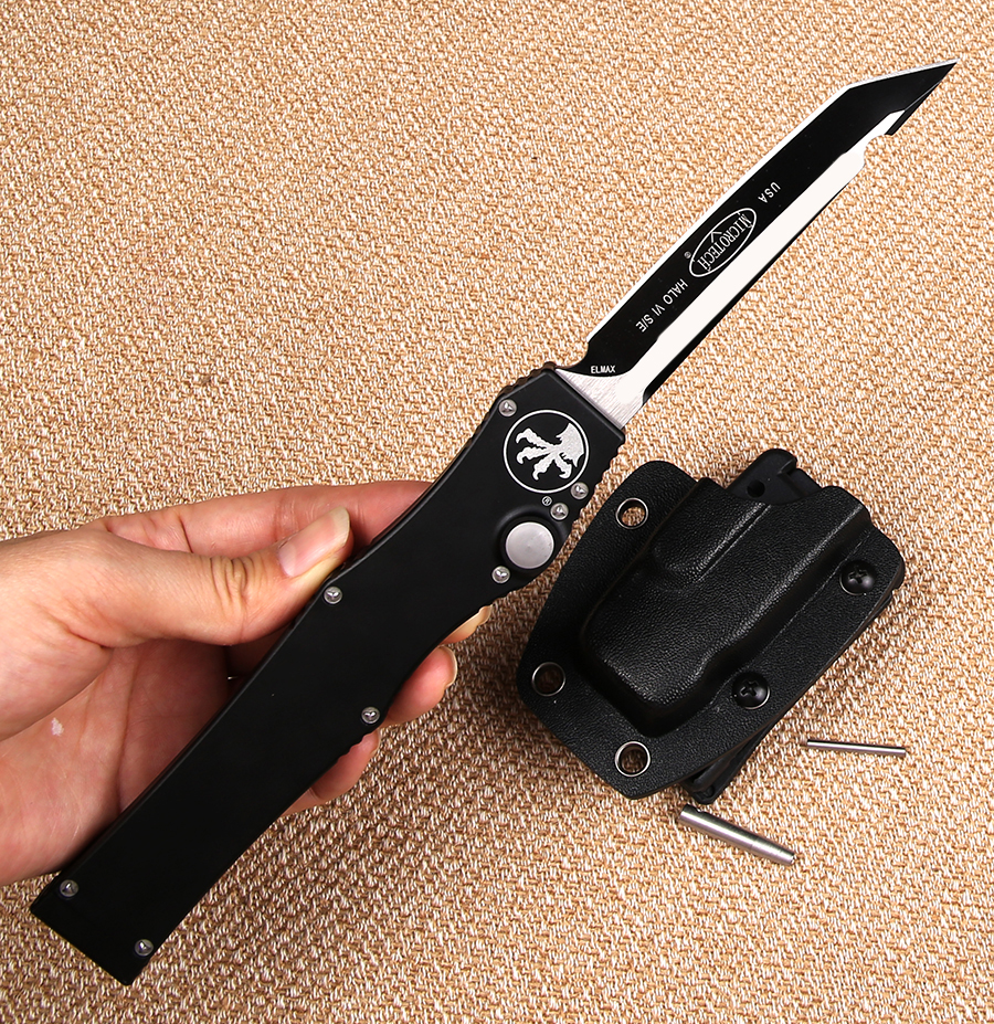 27CM long automatic knives Benchmade knife t6061 handle CNC VG10 steel OUT pocket knife BM3300 Camping tactical Survival Hunting knife
27CM long automatic knives Benchmade knife t6061 handle CNC VG10 steel OUT pocket knife BM3300 Camping tactical Survival Hunting knife