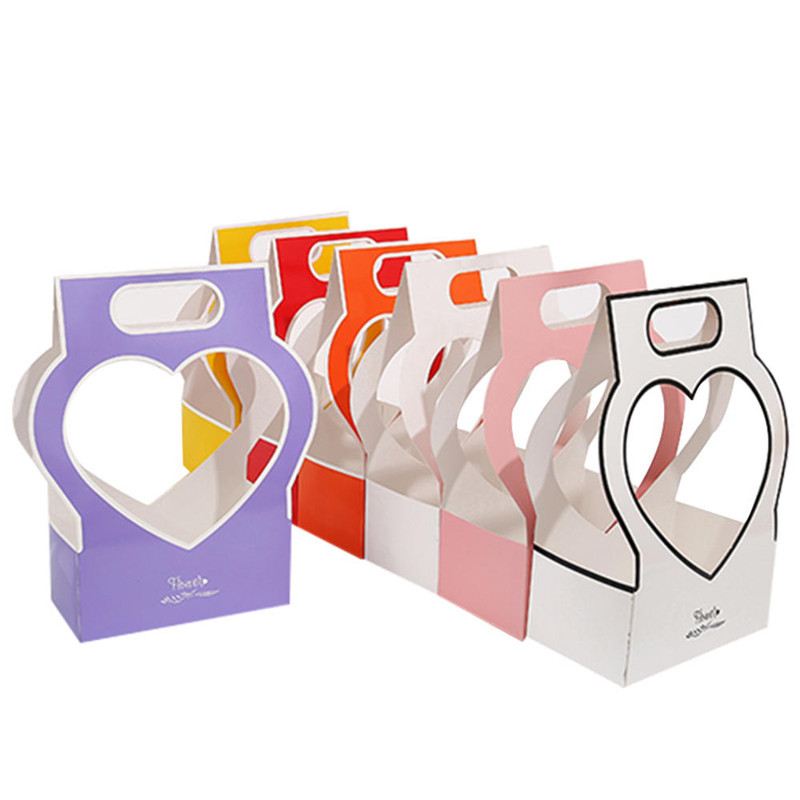 1Pcs Flower Paper Boxes With Handhold Hug Bucket Rose Florist Gift Party Gift Packing Cardboard Packaging Box Bags
1Pcs Flower Paper Boxes With Handhold Hug Bucket Rose Florist Gift Party Gift Packing Cardboard Packaging Box Bags
