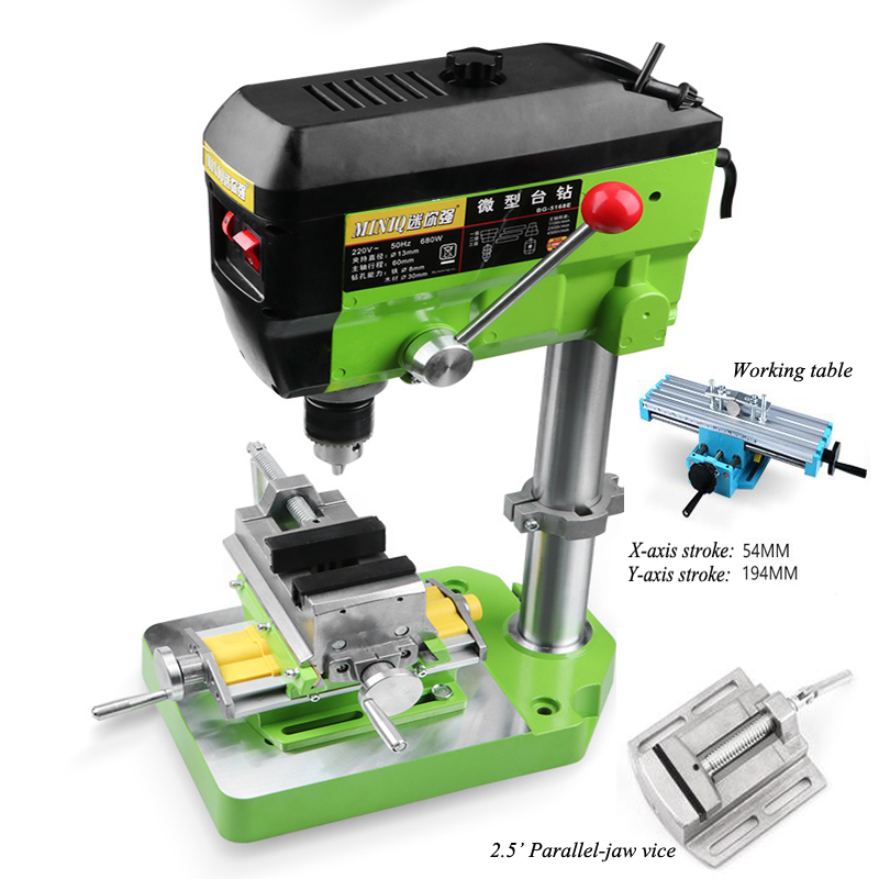Beads Drilling Machine Mini Household Multifunction Bench Drill 220V Industrial Beads Making Tools Milling Machine 680W
Beads Drilling Machine Mini Household Multifunction Bench Drill 220V Industrial Beads Making Tools Milling Machine 680W