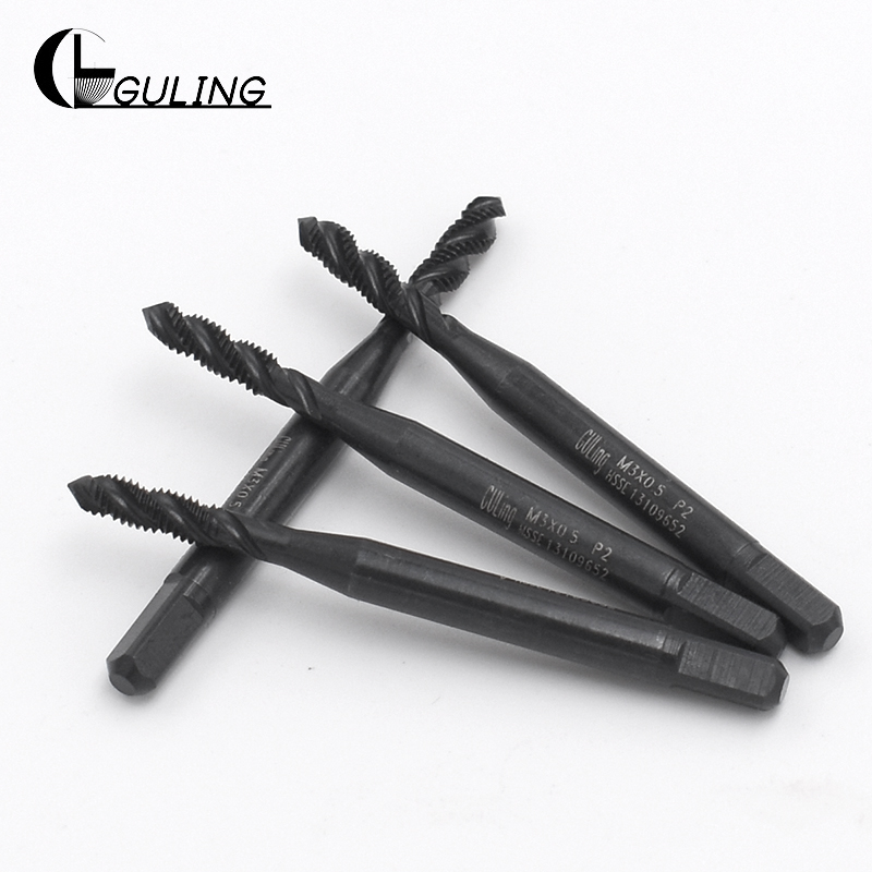GULING HSS-E Spiral Fluted Taps with with OXIDATION coating thread Metric machine tap M1.2~M16
GULING HSS-E Spiral Fluted Taps with with OXIDATION coating thread Metric machine tap M1.2~M16