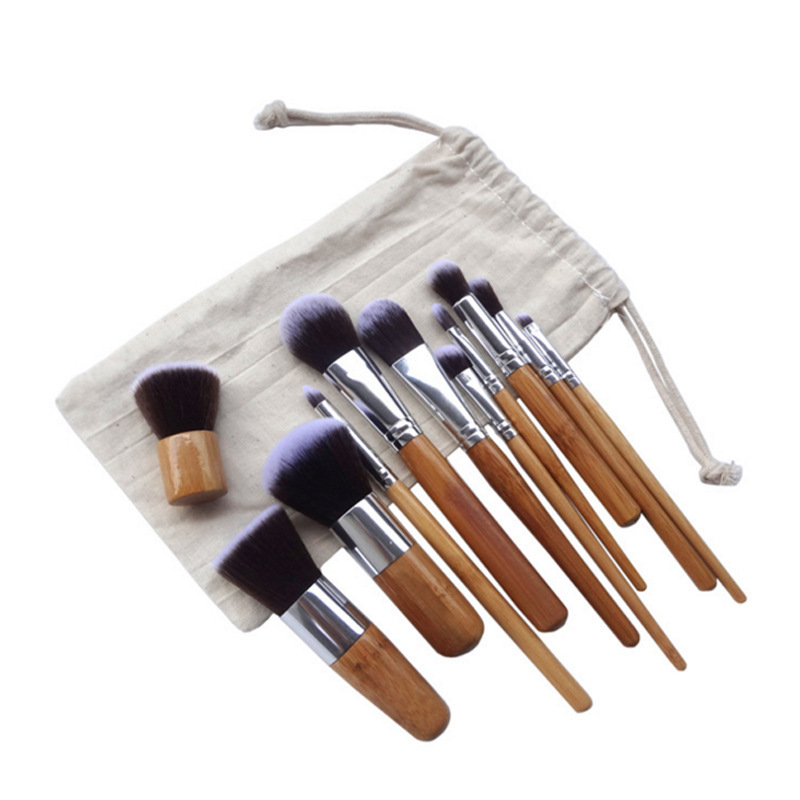 11pcs Wooden Foundation Cosmetic Eyebrow Eyeshadow Brush Makeup Brush Sets Tools Multifunctional Cosmetic Make Up Tools
11pcs Wooden Foundation Cosmetic Eyebrow Eyeshadow Brush Makeup Brush Sets Tools Multifunctional Cosmetic Make Up Tools