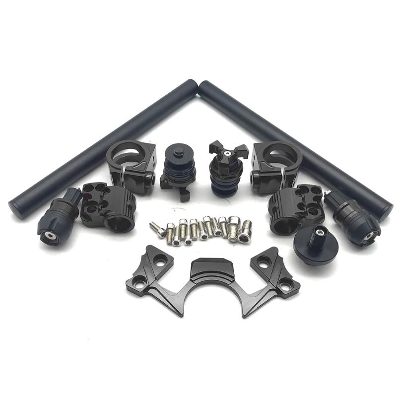 CNC Hand Grip Faucet Handlebar Assembly Handle Bar For NINJA 250 300 2013 2014 2020 2020 Motorcycle Aluminum Parts
CNC Hand Grip Faucet Handlebar Assembly Handle Bar For NINJA 250 300 2013 2014 2020 2020 Motorcycle Aluminum Parts