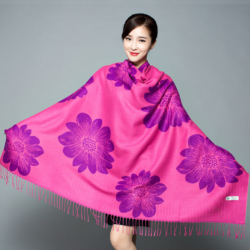 Winter Square Shawl Women's Double-Sided Flower Print Imitation Cashmere Scarf Women Tassel Poncho Oversized Wrap M2030
Winter Square Shawl Women's Double-Sided Flower Print Imitation Cashmere Scarf Women Tassel Poncho Oversized Wrap M2030