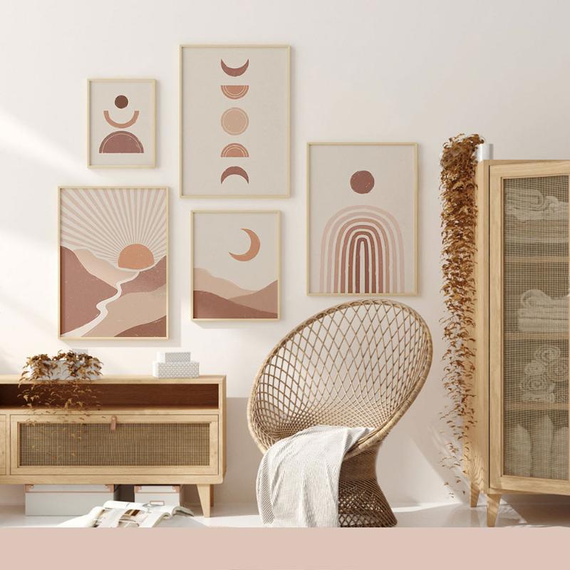 Bobo Style Art Poster Moon and Star Sun Print Landscape Nordic Canvas Painting Wall Art Nordic Picture Room Decor
Bobo Style Art Poster Moon and Star Sun Print Landscape Nordic Canvas Painting Wall Art Nordic Picture Room Decor