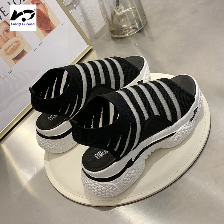 Sandals Women's 2020 Spring New Model Breathable Beach Shoes Platform Non-Slip Student's Shoes Women's Mesh Wool, White
Sandals Women's 2020 Spring New Model Breathable Beach Shoes Platform Non-Slip Student's Shoes Women's Mesh Wool, White