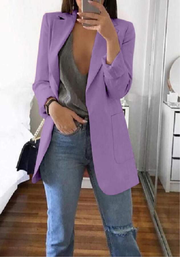 2020 Autumn Women Casual Slim Blazers Suit Jacket Fashion Lady Office Suit Black with Pockets Business Notched Blazer Coat, White;black
2020 Autumn Women Casual Slim Blazers Suit Jacket Fashion Lady Office Suit Black with Pockets Business Notched Blazer Coat, White;black