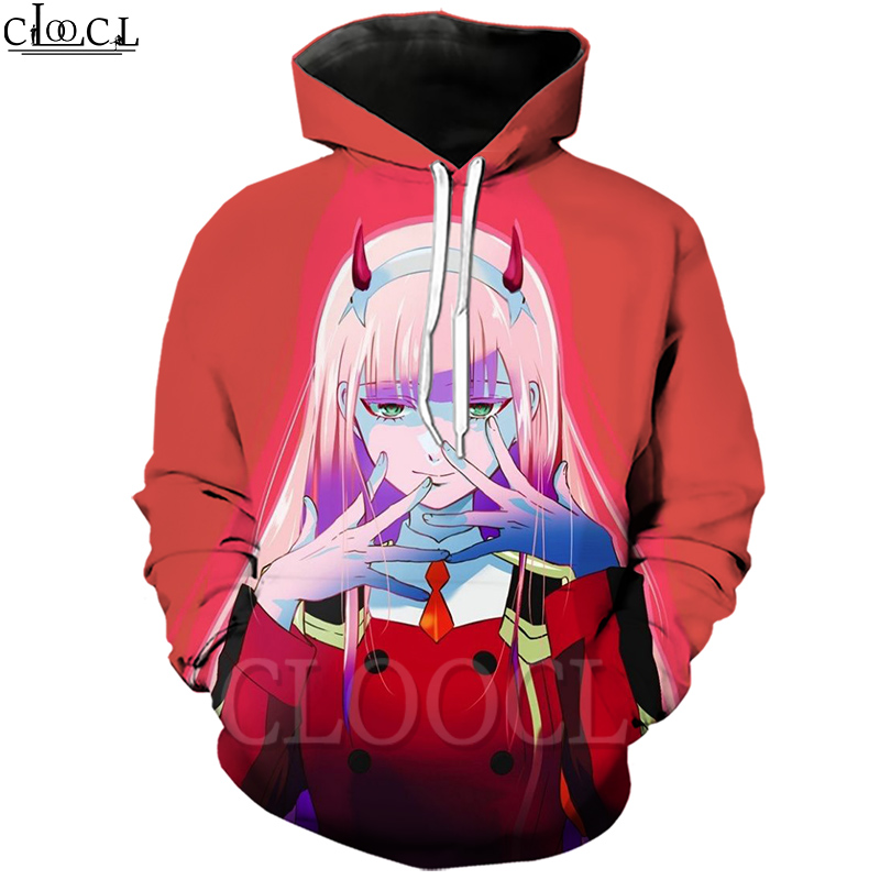 CLOOCL Anime Darling In The Franxx Zero Two Hoodie 3D Print Funny Hooded Coat Sweatshirt Men Women Long Sleeve Couples Pullovers S-5XL
CLOOCL Anime Darling In The Franxx Zero Two Hoodie 3D Print Funny Hooded Coat Sweatshirt Men Women Long Sleeve Couples Pullovers S-5XL