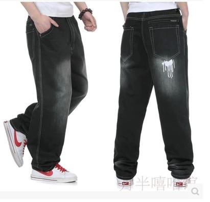 Male jeans hiphop skateboard pants hip-hop jeans water wash loose male 6XL 5XL 4XL 3XL 2XL, Black
Male jeans hiphop skateboard pants hip-hop jeans water wash loose male 6XL 5XL 4XL 3XL 2XL, Black