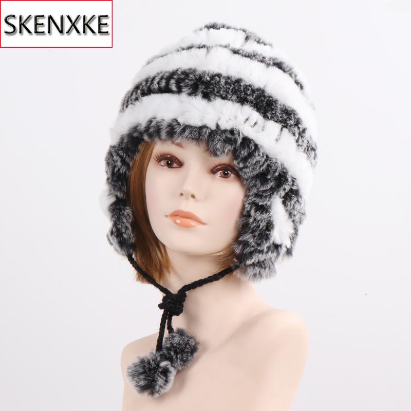 2020 Knit Elastic Lady Real Fur Earflap Hats Women 100% Natural Rex Fur Beanies Cap Russian Winter Warm Genuine Hat, Grey and white
2020 Knit Elastic Lady Real Fur Earflap Hats Women 100% Natural Rex Fur Beanies Cap Russian Winter Warm Genuine Hat, Grey and white