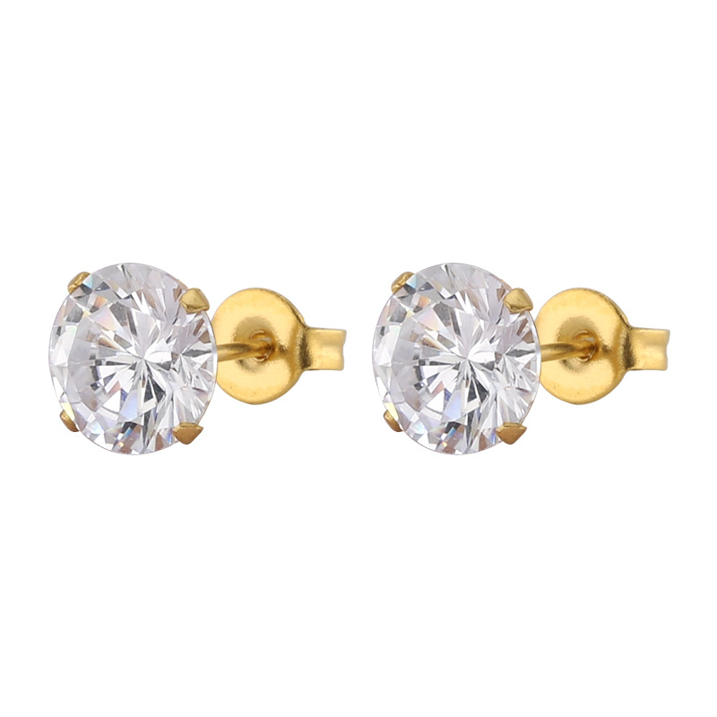 3mm-8mm Luxury Sterling Small Round CZ Zircon Push Back Stud Earrings For Women Wedding Engagement Piercing Jewelry
3mm-8mm Luxury Sterling Small Round CZ Zircon Push Back Stud Earrings For Women Wedding Engagement Piercing Jewelry