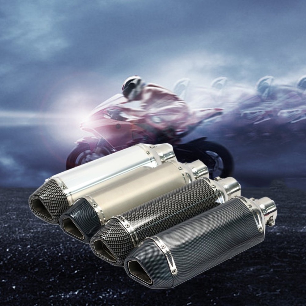 Universal Motorcycle Exhaust Muffler Pipe Carbon Fiber Tail Fashion Design Style Refitting Exhaust Pipe Hot
Universal Motorcycle Exhaust Muffler Pipe Carbon Fiber Tail Fashion Design Style Refitting Exhaust Pipe Hot