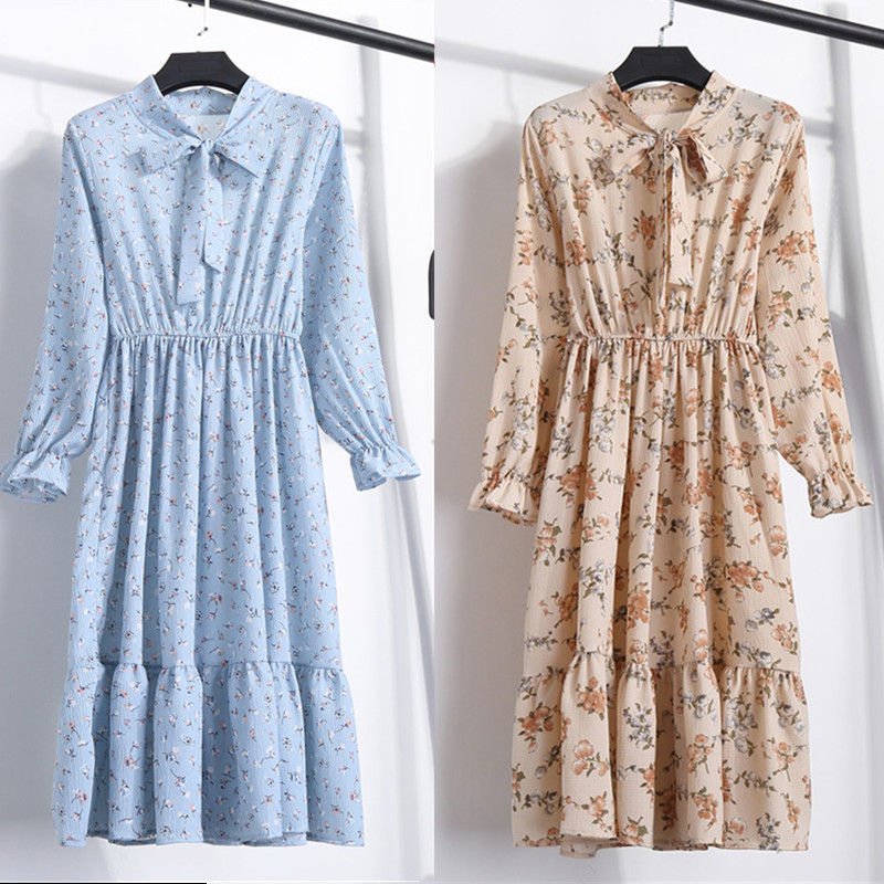 Sexy Women Chiffon High Elastic Waist Party Dress Bow A-line Women Full Sleeve Flower Print Floral Bohemian Dress Female Vestido, Color 1
Sexy Women Chiffon High Elastic Waist Party Dress Bow A-line Women Full Sleeve Flower Print Floral Bohemian Dress Female Vestido, Color 1