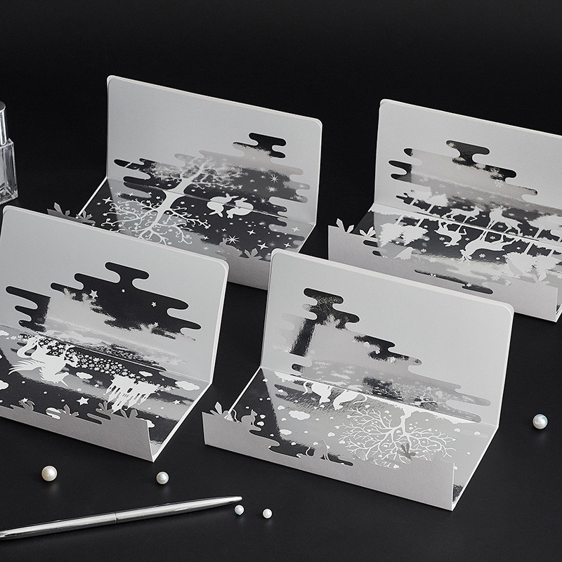 YaMinSanNiO Mirror Greeting Cards Blank New Year Greeting Festive Party Invitations Postcard Creative Cards Christmas Gift Card
YaMinSanNiO Mirror Greeting Cards Blank New Year Greeting Festive Party Invitations Postcard Creative Cards Christmas Gift Card