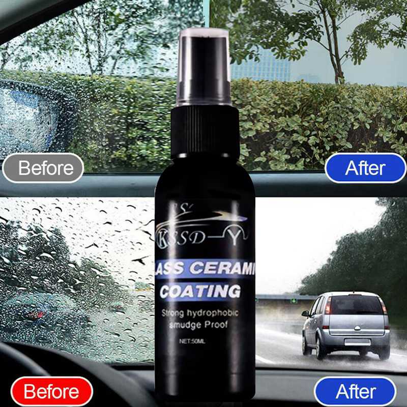 

50ml Auto Windshield Anti-Rain Agent Rearview Mirror Repellent Agent Car Glass Anti Water spray Car-styling Window Care Cleaner