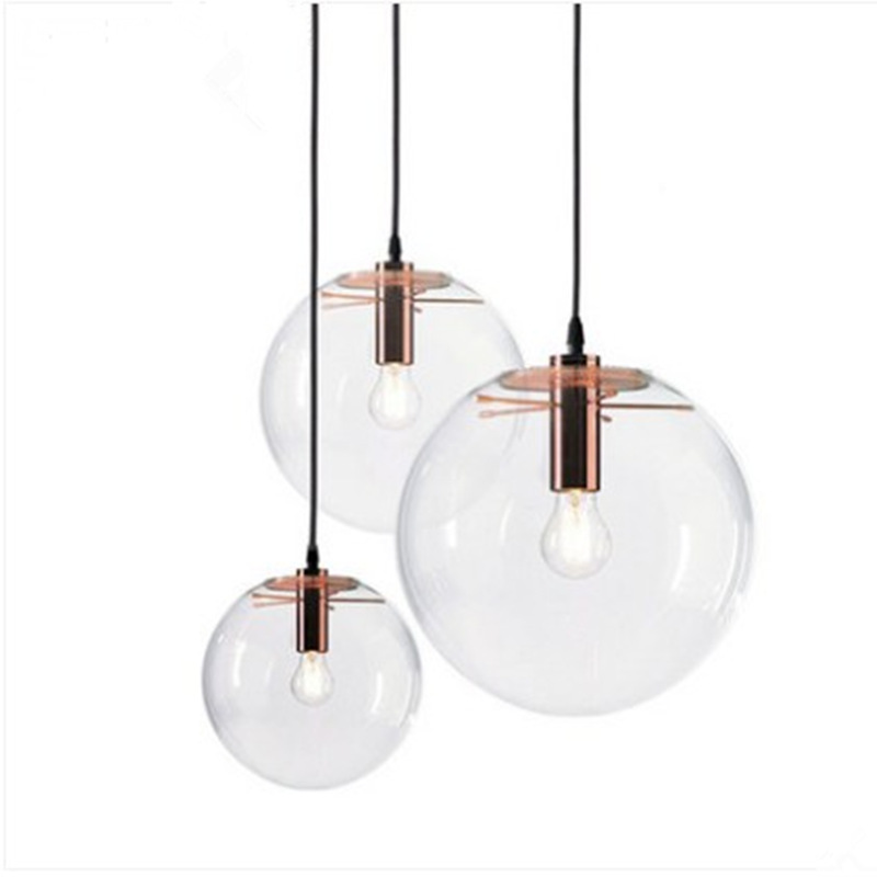 Modern Nordic Glass Ball Pendant Lights Globe Fixture Home deco clear glass pendant Lamp DIY E27 Suspension Kitchen Hanging Lamp
Modern Nordic Glass Ball Pendant Lights Globe Fixture Home deco clear glass pendant Lamp DIY E27 Suspension Kitchen Hanging Lamp
