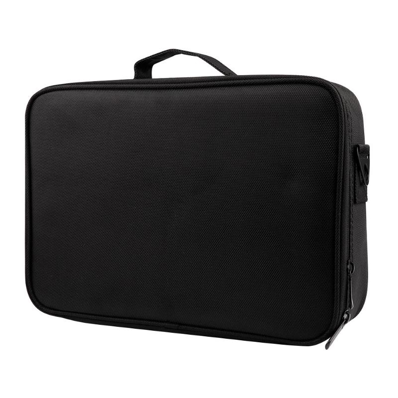 TFTP-Large Capacity Makeup Case 3 Layers Cosmetic Organizer Brush Bag Makeup Train Case Artist Box For Hair Curler Hair, Black
TFTP-Large Capacity Makeup Case 3 Layers Cosmetic Organizer Brush Bag Makeup Train Case Artist Box For Hair Curler Hair, Black