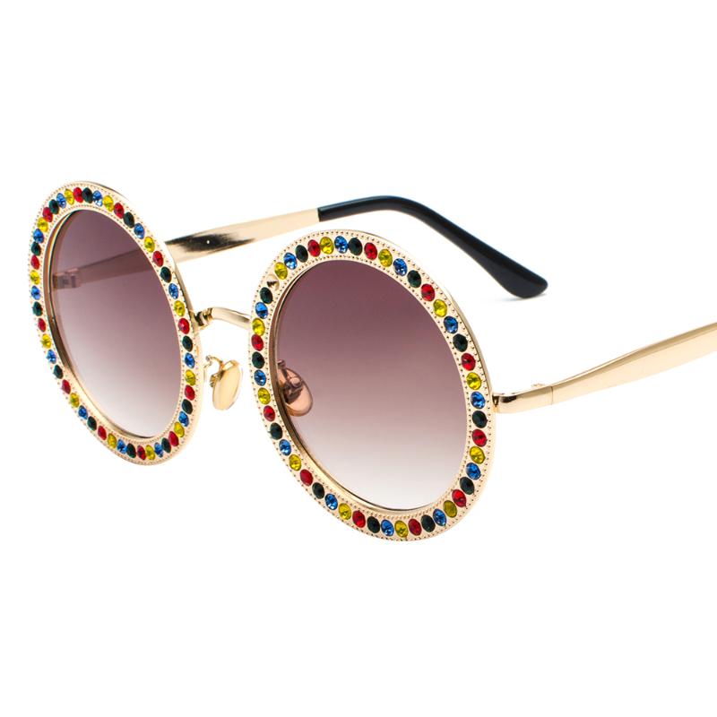 Luxury Metal Round Sunglasses With Crystal 2020 Luxury Italian Brand Retro Round Sun Glasses Female Black Rhinestone Shades
Luxury Metal Round Sunglasses With Crystal 2020 Luxury Italian Brand Retro Round Sun Glasses Female Black Rhinestone Shades