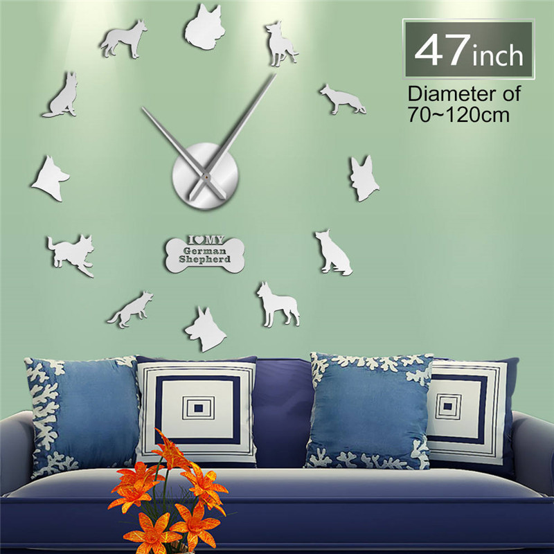 Dog Wall Sticker Clock for Living Room Decor Large Lovely Animals 3D DIY Clocks Wallpaper Decals Pet House Bedroom Home Decor
Dog Wall Sticker Clock for Living Room Decor Large Lovely Animals 3D DIY Clocks Wallpaper Decals Pet House Bedroom Home Decor