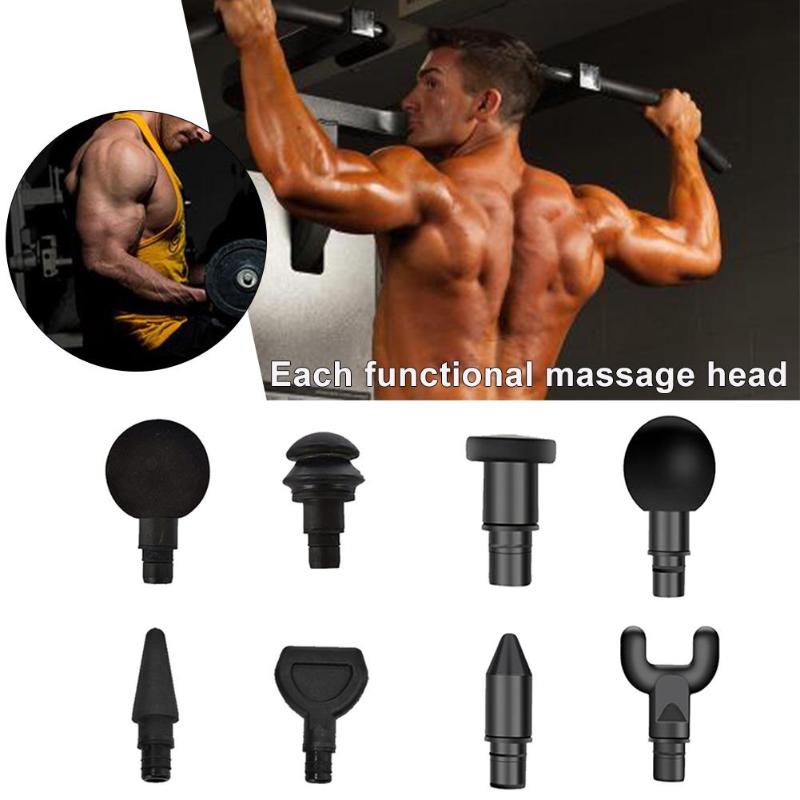 8PCS Massage gun Adapter Plug and Play Massager Head Fascia Muscle Massager Accessories Tools
8PCS Massage gun Adapter Plug and Play Massager Head Fascia Muscle Massager Accessories Tools