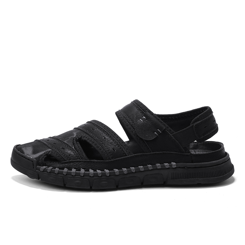 thick casual size luxury slippers slip male s sandal in mountain de hombre 44 sport genuine hollow leather sandalia mens homme, Black
thick casual size luxury slippers slip male s sandal in mountain de hombre 44 sport genuine hollow leather sandalia mens homme, Black