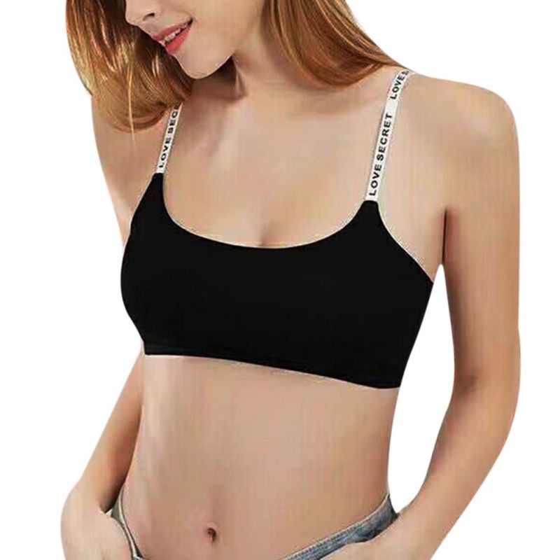 Women Sport Bra Breathable Casual Lingerie Solid Shoulder Strap Sexy Seamless Removable Pad Underwear For Fitness, Black
Women Sport Bra Breathable Casual Lingerie Solid Shoulder Strap Sexy Seamless Removable Pad Underwear For Fitness, Black