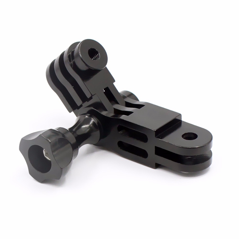 CNC Aluminium alloy Three-Way Pivot Arm Mount Adapter for Hero 1 2 3 3+ 4 5 Session/ Yi/SJ/GitUp Sport Camera Black
CNC Aluminium alloy Three-Way Pivot Arm Mount Adapter for Hero 1 2 3 3+ 4 5 Session/ Yi/SJ/GitUp Sport Camera Black
