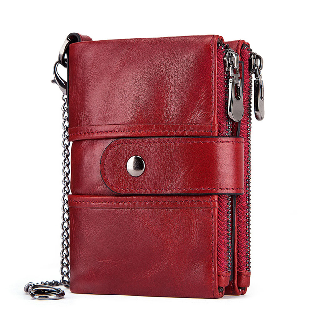 100% Genuine Leather Women Wallet Female Portomonee Coin Purse Short Male Money Bag Quality Designer Male Card Small, Red
100% Genuine Leather Women Wallet Female Portomonee Coin Purse Short Male Money Bag Quality Designer Male Card Small, Red