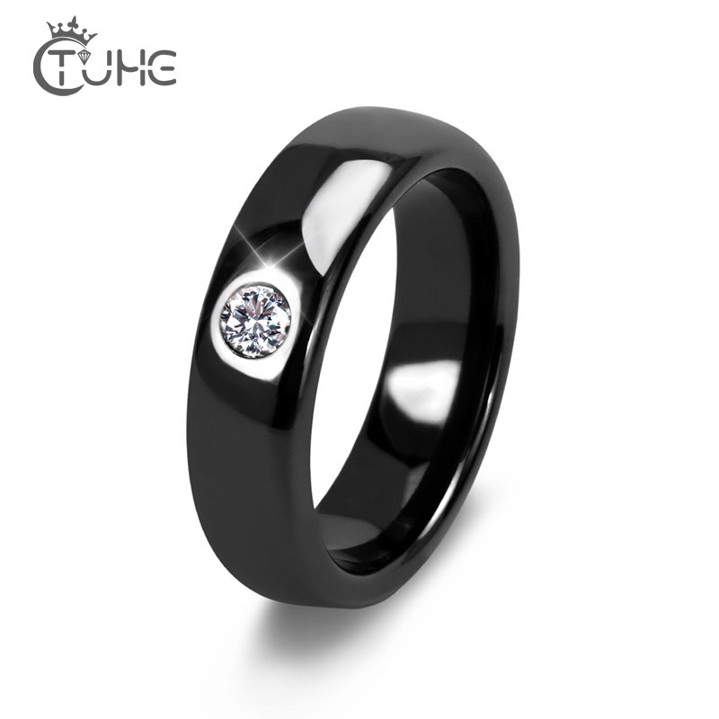 Fashion Men Women Black White Colorful Ring Ceramic Ring For Women With Big Crystal Wedding Band Width 6mm Size 6-9 Gift
Fashion Men Women Black White Colorful Ring Ceramic Ring For Women With Big Crystal Wedding Band Width 6mm Size 6-9 Gift