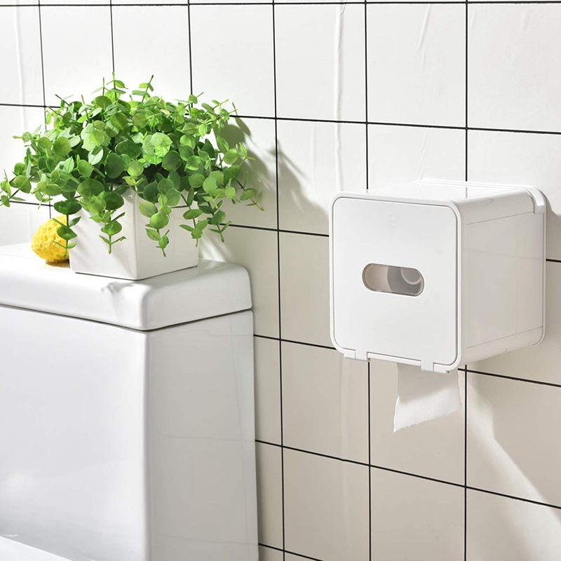 Waterproof All Covered Toilet Paper Holder Box,Wall Mounted Bathroom Paper Roll Holder,Adhesive Tissue Box with Shelves Storage
Waterproof All Covered Toilet Paper Holder Box,Wall Mounted Bathroom Paper Roll Holder,Adhesive Tissue Box with Shelves Storage