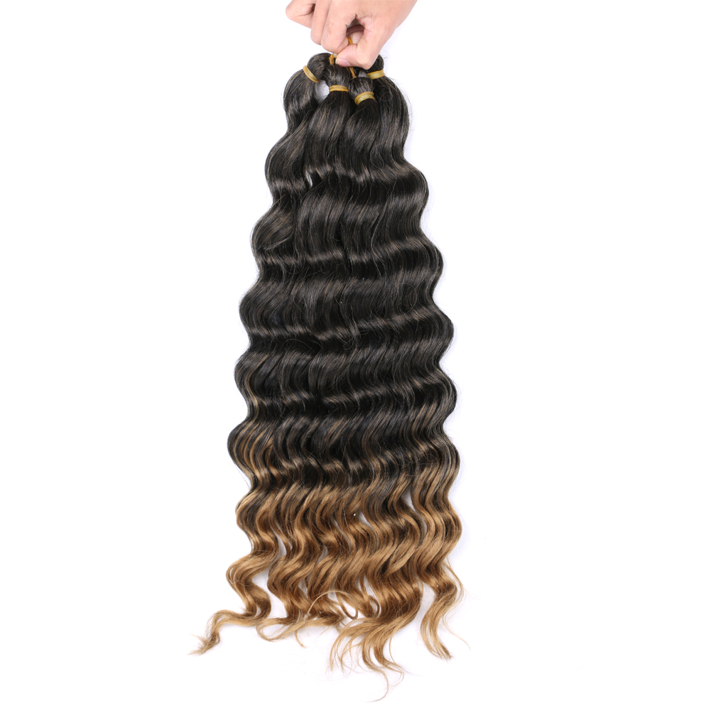 Synthetic curly crochet hair braid rainbow braiding 20'' Synthetic braiding hair extensions 80g/pc ocean wave crochet braids for bulk hair, T bug
Synthetic curly crochet hair braid rainbow braiding 20'' Synthetic braiding hair extensions 80g/pc ocean wave crochet braids for bulk hair, T bug