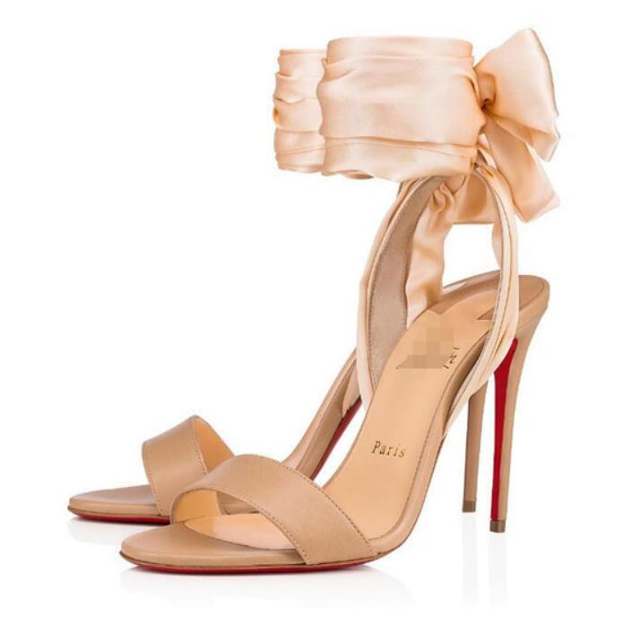 Sexy Women Wedding Dress High Heels Sandals Red Bottom Heels For Women Sandals,Name Design Red Soles Shoes Sandale crepe satin perched, Black
Sexy Women Wedding Dress High Heels Sandals Red Bottom Heels For Women Sandals,Name Design Red Soles Shoes Sandale crepe satin perched, Black