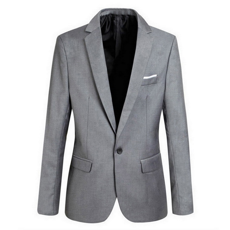 Men Slim Fit Social Blazer Jacket Spring Fashion Solid Mens Suit Jacket Wedding Dress Coat Casual Business Male Suit Coat 2020, Gray
Men Slim Fit Social Blazer Jacket Spring Fashion Solid Mens Suit Jacket Wedding Dress Coat Casual Business Male Suit Coat 2020, Gray