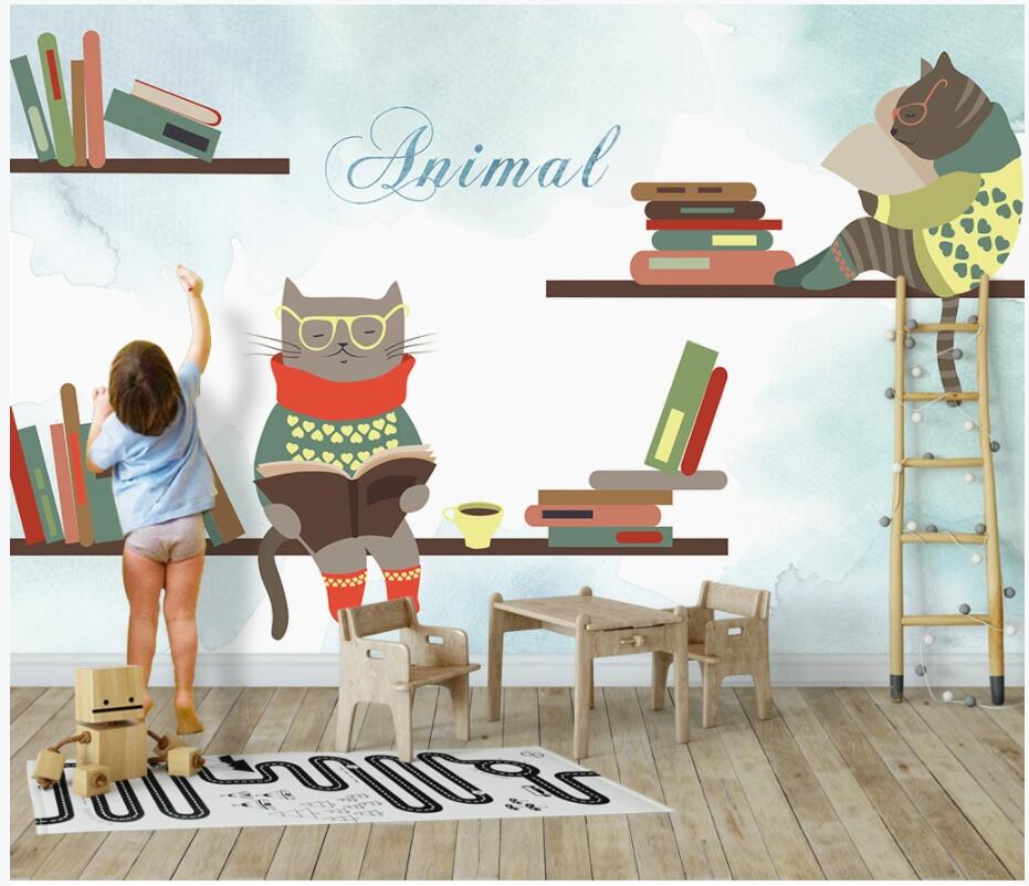 custom mural on the wall 3d photo wallpaper Animal library reading children's room home decor wall papers for walls 3 d, Non-woven
custom mural on the wall 3d photo wallpaper Animal library reading children's room home decor wall papers for walls 3 d, Non-woven