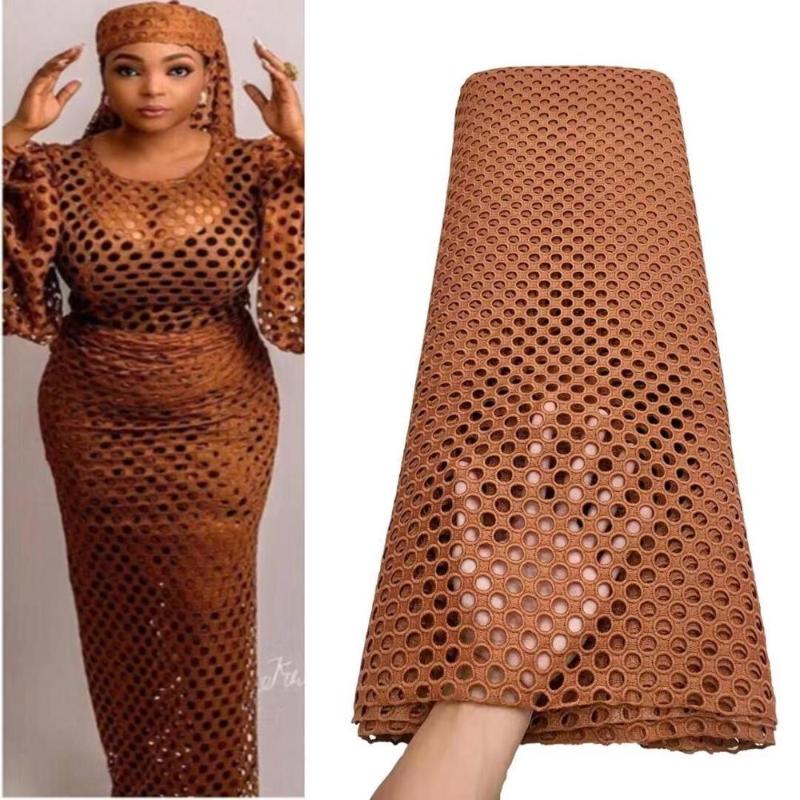 High Quality African Cotton fabric French Embroidery Guipure Cord Lace Fabric African Lace For Nigerian Wedding Party
High Quality African Cotton fabric French Embroidery Guipure Cord Lace Fabric African Lace For Nigerian Wedding Party