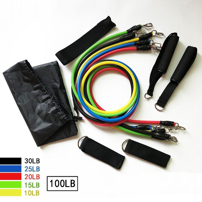 11Pcs/Set Pull Rope Fitness Chest Exercises Resistance Bands Excerciser Body Training
11Pcs/Set Pull Rope Fitness Chest Exercises Resistance Bands Excerciser Body Training